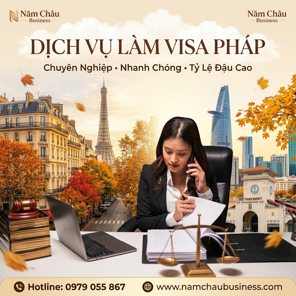 Làm visa Pháp